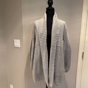 Hinge Gray Women's Cardigan Sweater